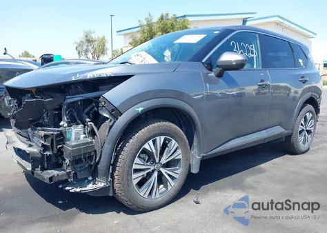 2021 Nissan Rogue Sv Fwd from USA, damaged, VIN 5N1AT3BA0MC821439